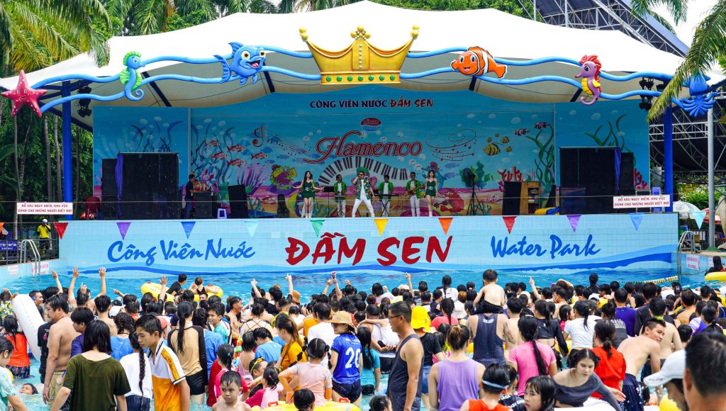 Đầm Sen Nước – Công viên nước Đầm Sen – Dam Sen Water Park – Ốc đảo xanh mát giữa thành phố