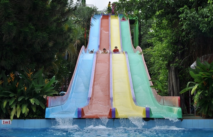 Đầm Sen Nước – Công viên nước Đầm Sen – Dam Sen Water Park – Ốc đảo xanh mát giữa thành phố
