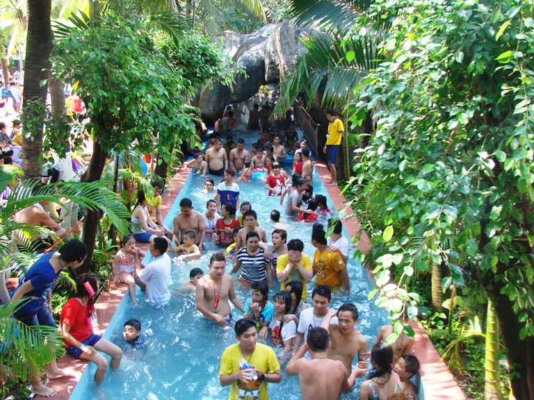 Đầm Sen Nước – Công viên nước Đầm Sen – Dam Sen Water Park – Ốc đảo xanh mát giữa thành phố