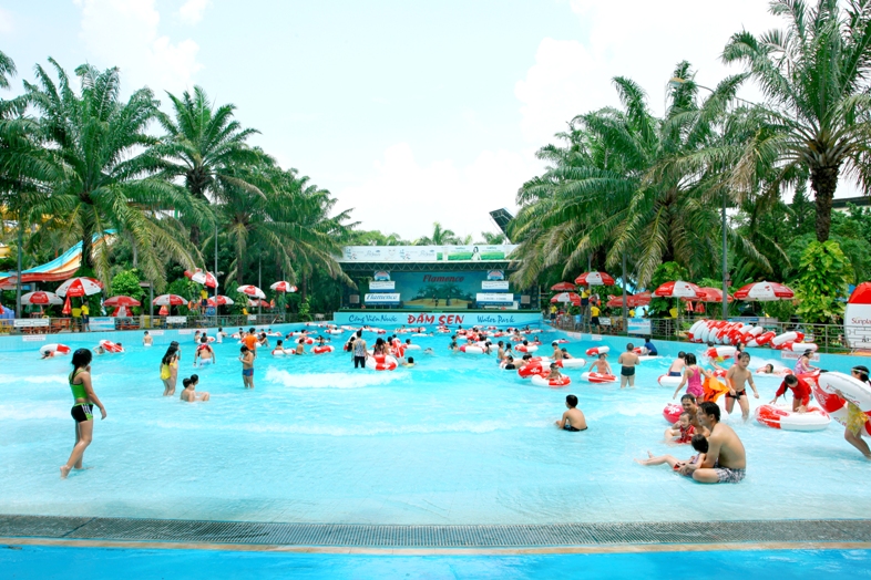 Đầm Sen Nước – Công viên nước Đầm Sen – Dam Sen Water Park – Ốc đảo xanh mát giữa thành phố