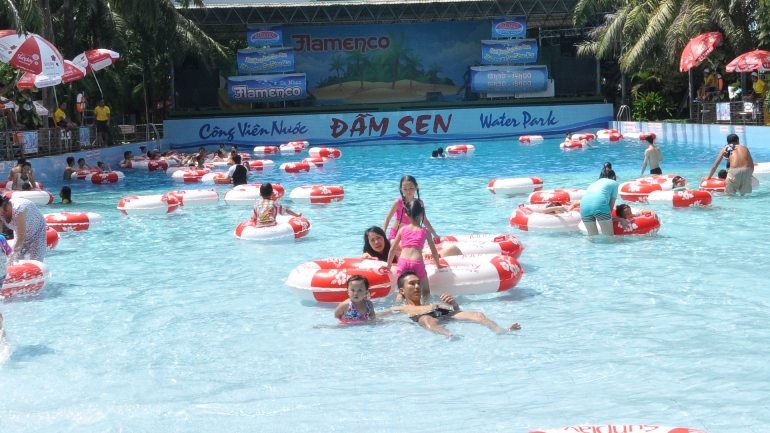 Đầm Sen Nước – Công viên nước Đầm Sen – Dam Sen Water Park – Ốc đảo xanh mát giữa thành phố