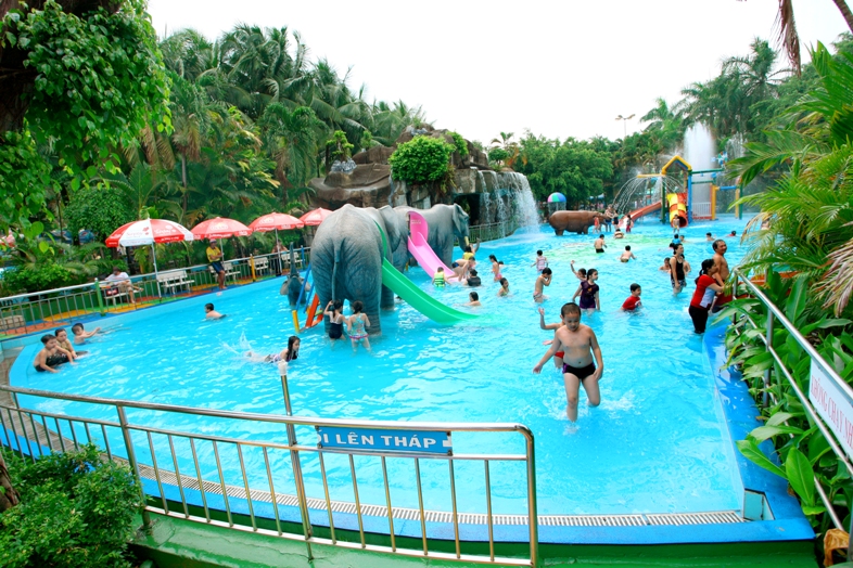 Đầm Sen Nước – Công viên nước Đầm Sen – Dam Sen Water Park – Ốc đảo xanh mát giữa thành phố