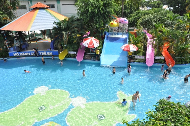 Đầm Sen Nước – Công viên nước Đầm Sen – Dam Sen Water Park – Ốc đảo xanh mát giữa thành phố