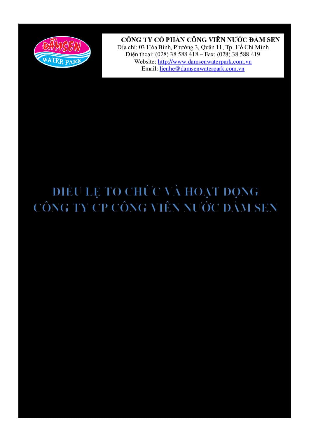 15.1. DSN DU THAO DIEU LE TRINH DHCD 2023 pdf