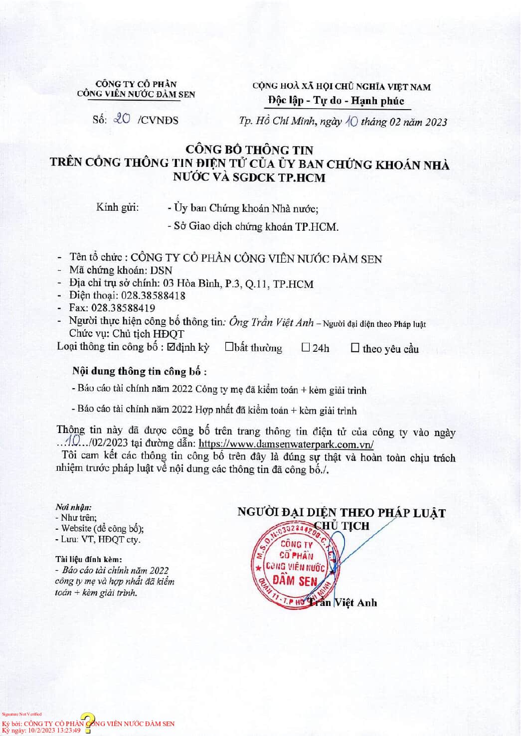 8.2 DSN CV 20 BCTC 2022 kiem toan HN.daky pdf