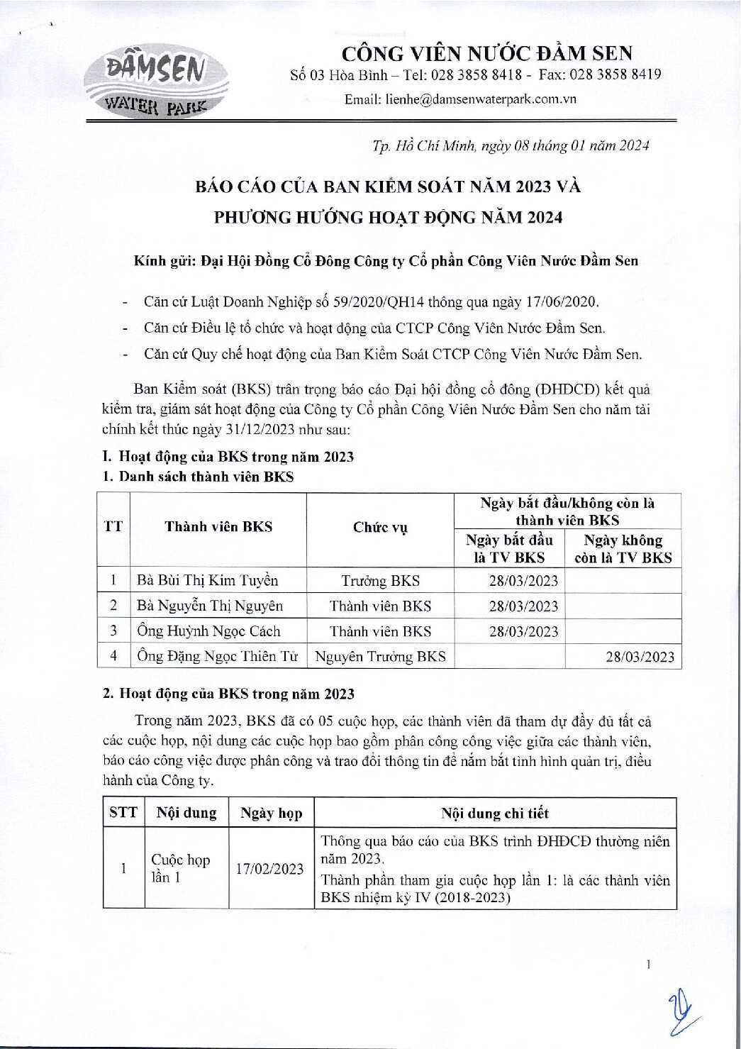 6 Bao cao BKS nam 2023 va phuong huong 2024 pdf