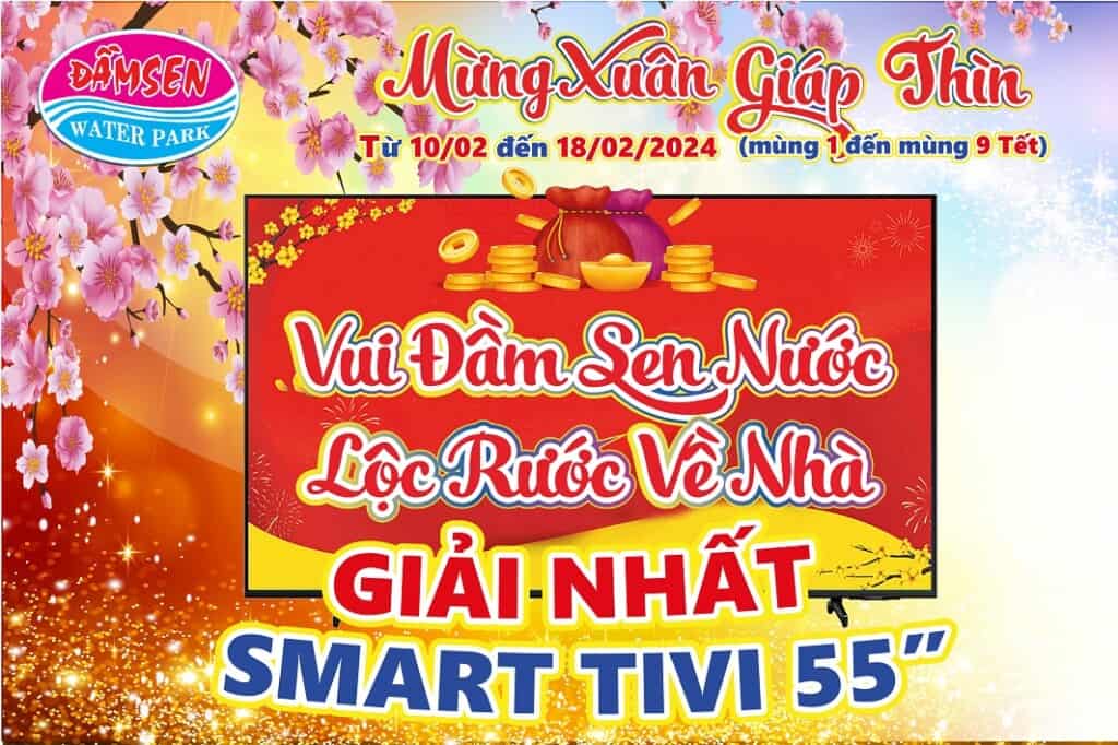 Đầm Sen Nước – Công viên nước Đầm Sen – Dam Sen Water Park – Ốc đảo xanh mát giữa thành phố