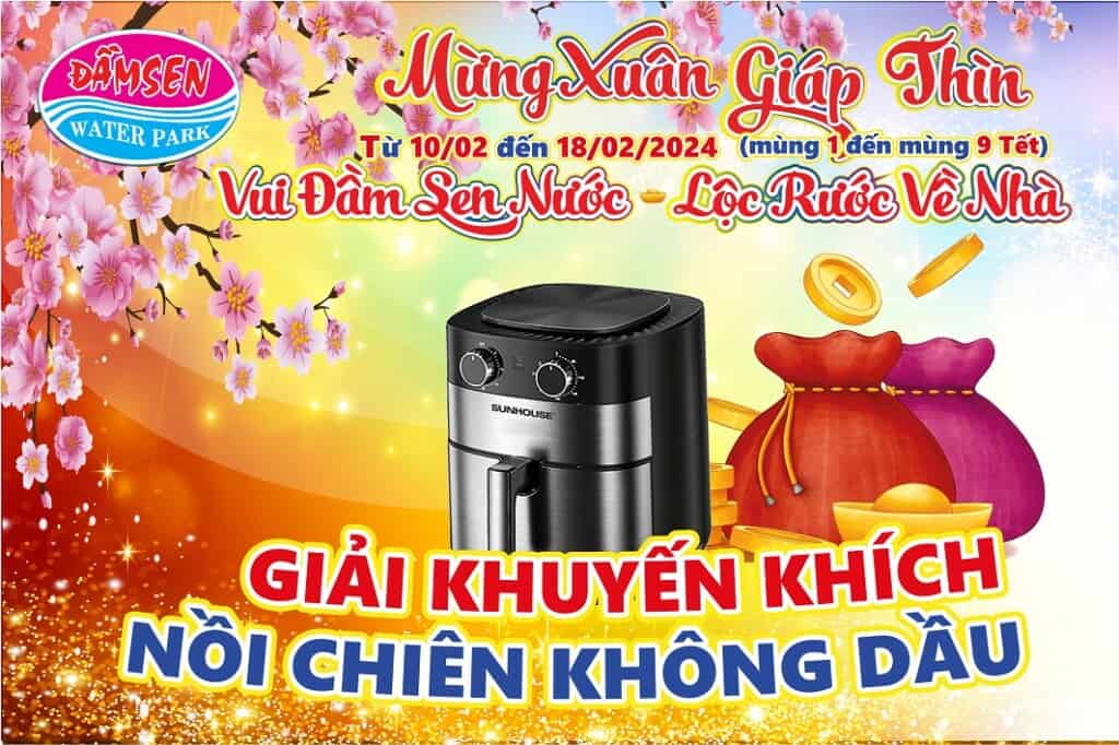 Đầm Sen Nước – Công viên nước Đầm Sen – Dam Sen Water Park – Ốc đảo xanh mát giữa thành phố