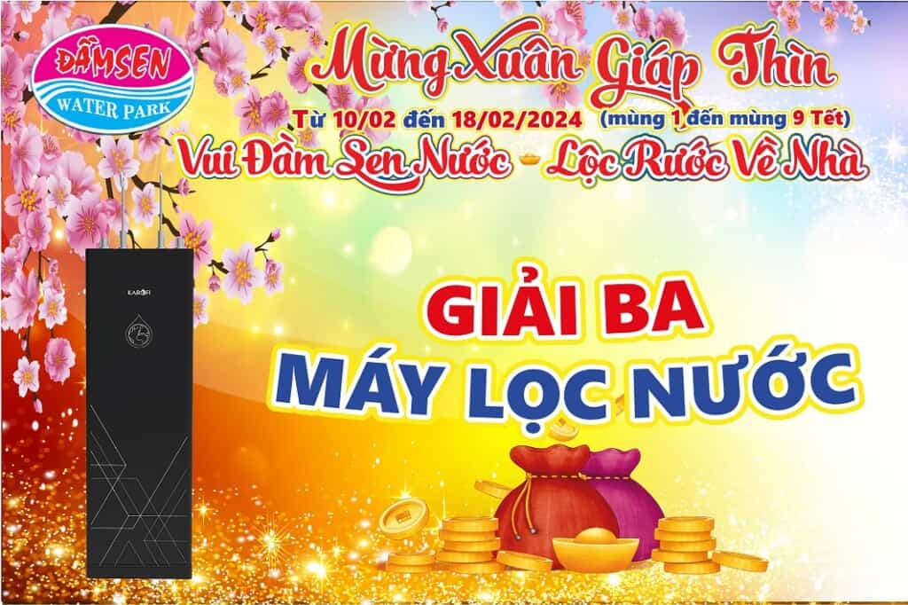 Đầm Sen Nước – Công viên nước Đầm Sen – Dam Sen Water Park – Ốc đảo xanh mát giữa thành phố