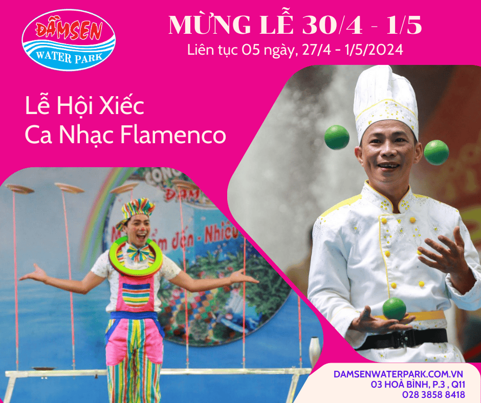 Đầm Sen Nước – Công viên nước Đầm Sen – Dam Sen Water Park – Ốc đảo xanh mát giữa thành phố