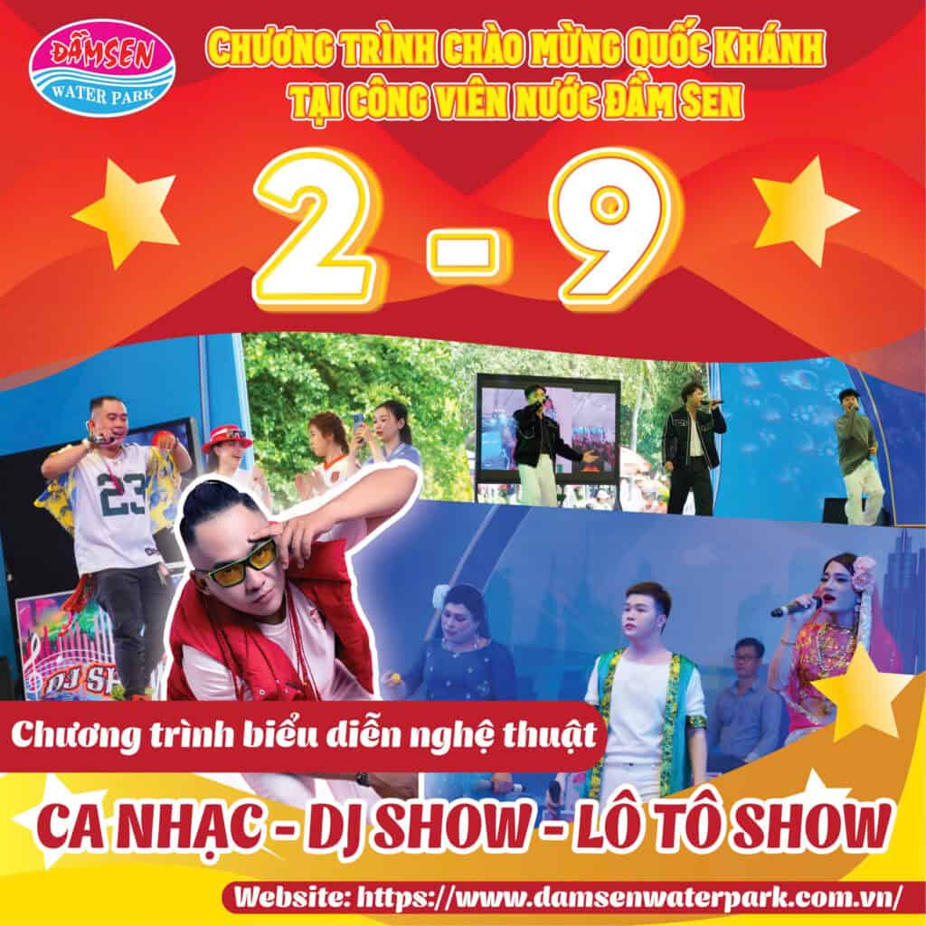Đầm Sen Nước – Công viên nước Đầm Sen – Dam Sen Water Park – Ốc đảo xanh mát giữa thành phố