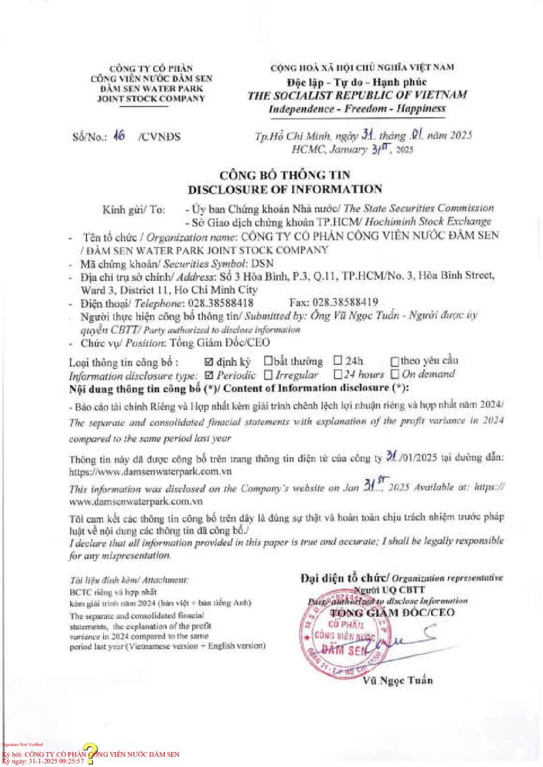 20250131 DSN BCTC Hop nhat da kiem toan nam 2024 kem GT Ban V Edaky webdsn pdf