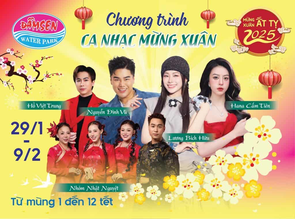 Đầm Sen Nước – Công viên nước Đầm Sen – Dam Sen Water Park – Ốc đảo xanh mát giữa thành phố