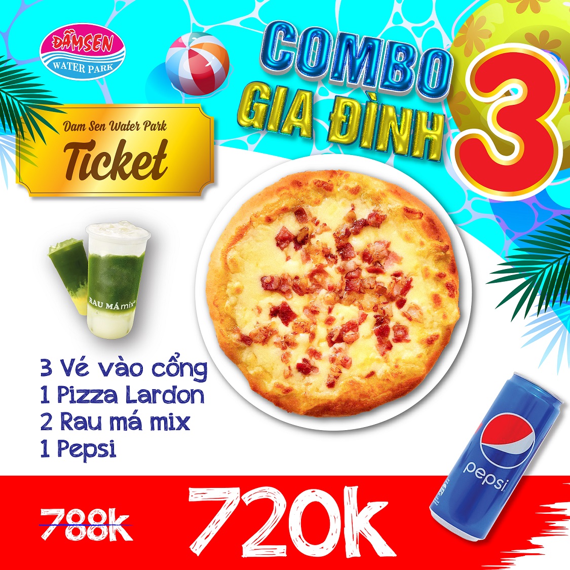 Combo 3 người