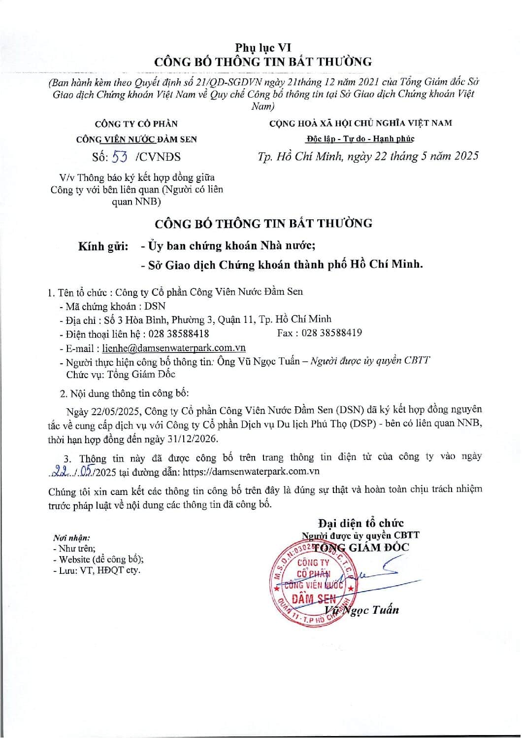 CBTT BT ky hop dong nguyen tac ve cung cap dich vu voi ben co lien quan DSP pdf