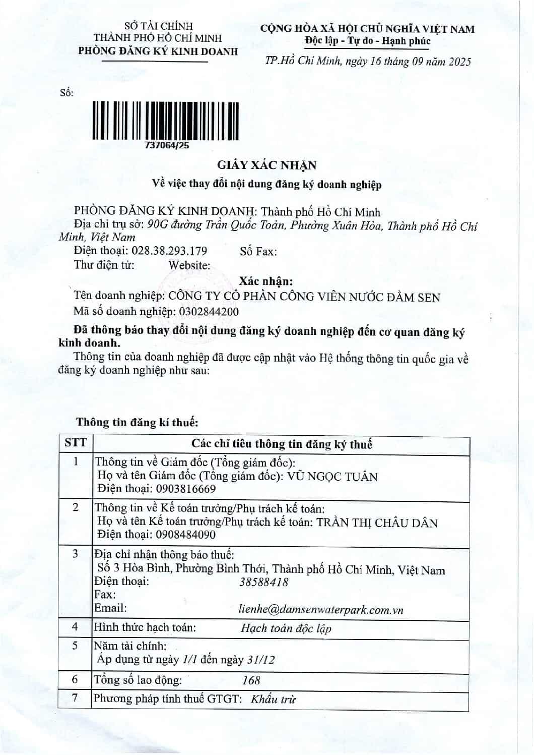 GXN thay doi noi dung dkdn ve thong tin dang ky thue 160925 pdf