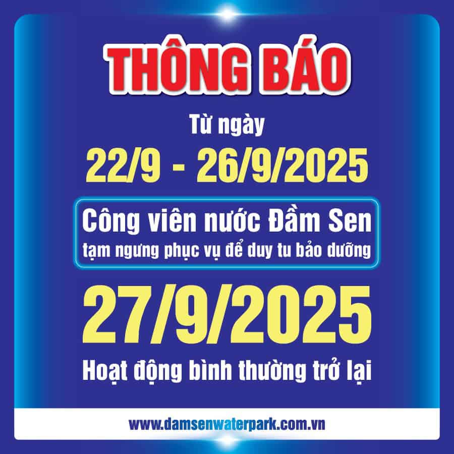 Đầm Sen Nước – Công viên nước Đầm Sen – Dam Sen Water Park – Ốc đảo xanh mát giữa thành phố