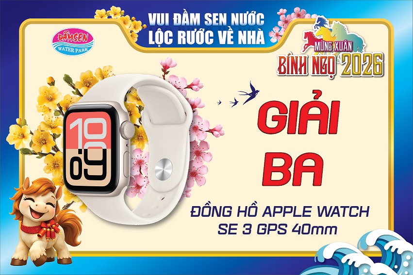 Đồng hồ Apple Watch SE 3 GPS 40mm