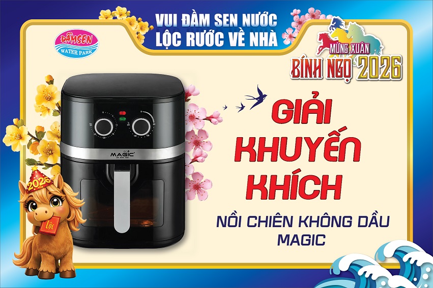 Nồi chiên không dầu Magic