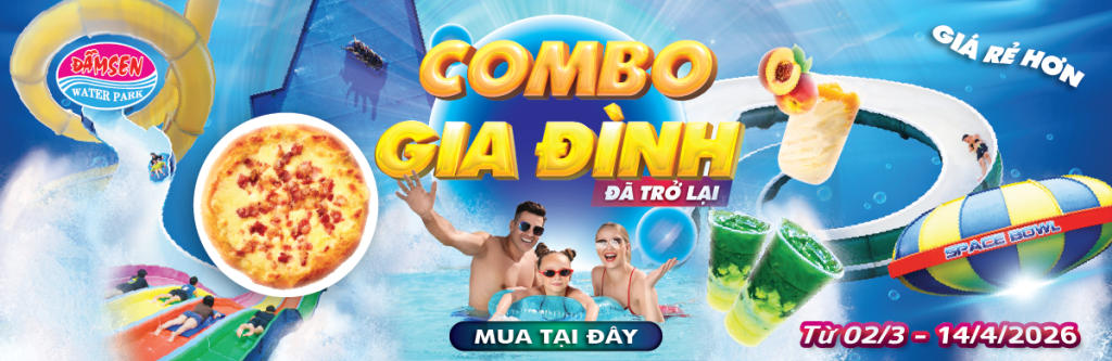 Đầm Sen Nước – Công viên nước Đầm Sen – Dam Sen Water Park – Ốc đảo xanh mát giữa thành phố