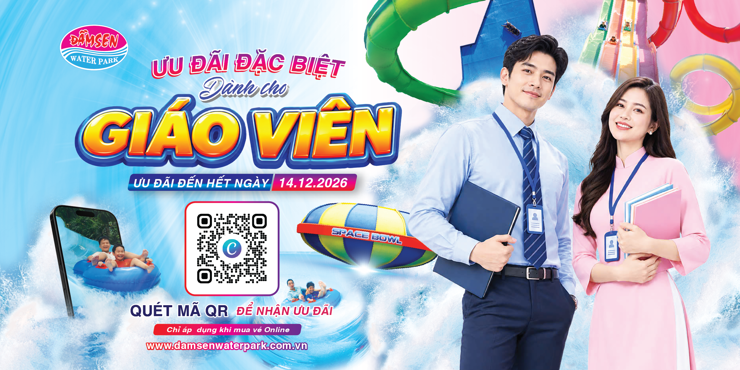 Giảng viên nhận vé Đầm Sen Nước ưu đãi đến 13/12/2026 8 ve uu dai giao vien, giang vien 206