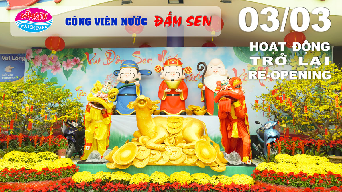 Đầm Sen Nước – Công viên nước Đầm Sen – Dam Sen Water Park – Ốc đảo xanh mát giữa thành phố
