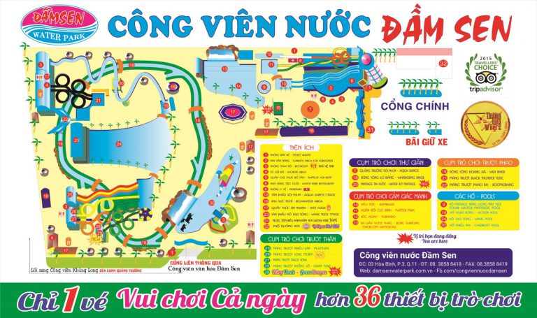 Công viên nước Đầm Sen: Kinh nghiệm vui chơi & giá vé - Đầm Sen Nước ...